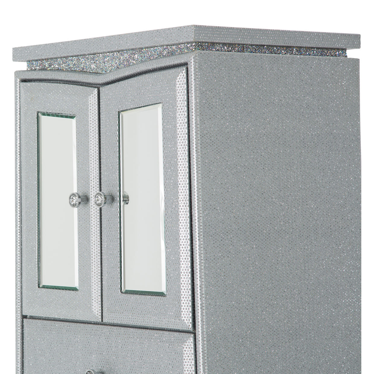 upholstered swivel chest