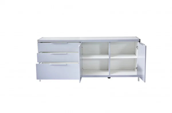 Cabinet Lined with Stainless Steel Frame
