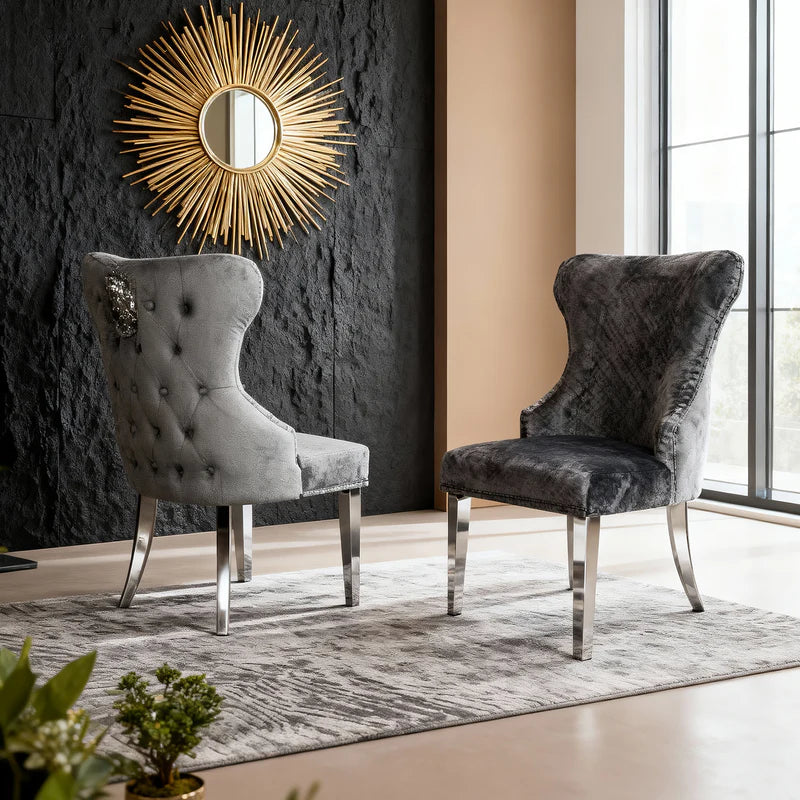 High cost-performance Velvet Fabric Vanity Chair