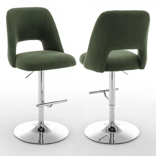Teddy Barstools with Chrome