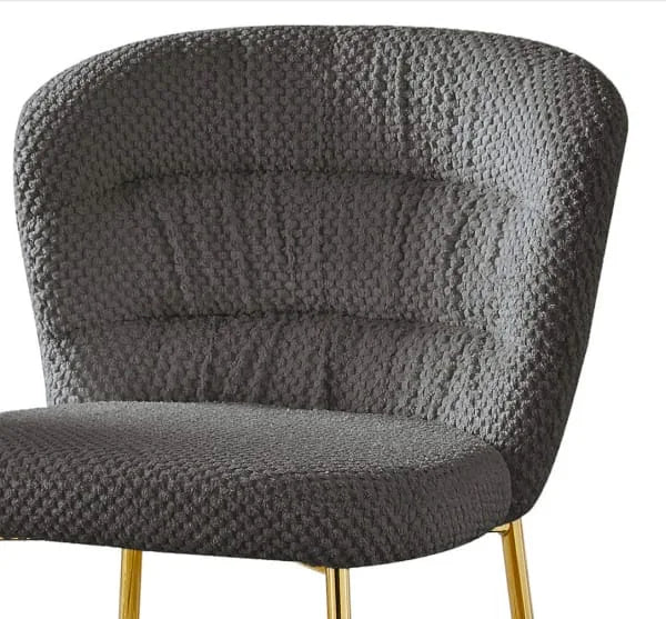 Fluffy Textured Counterheight Chairs