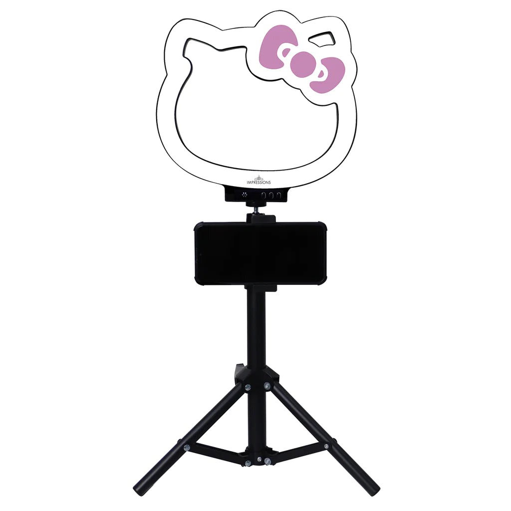 HELLO KITTY® SUPERCUTE 10” RGB DESKTOP RING LIGHT WITH TRIPOD