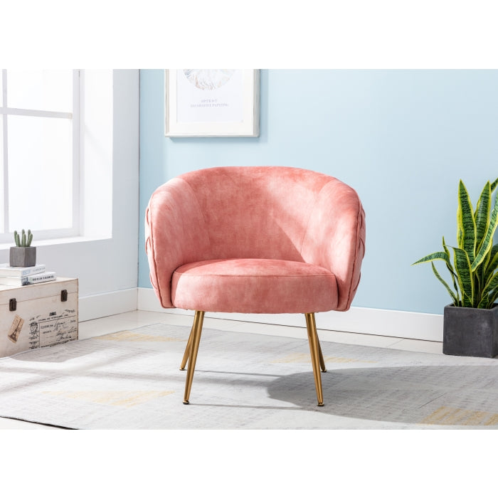 ACCENT CHAIR, ROSE