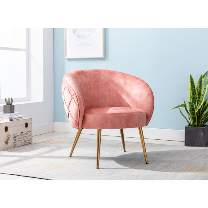 ACCENT CHAIR, ROSE