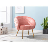 ACCENT CHAIR, ROSE