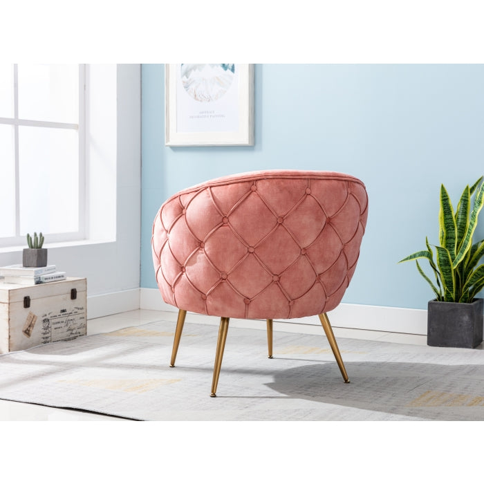 ACCENT CHAIR, ROSE