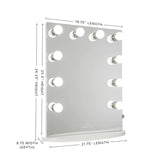 HOLLYWOOD PREMIERE SLIM VANITY MIRROR