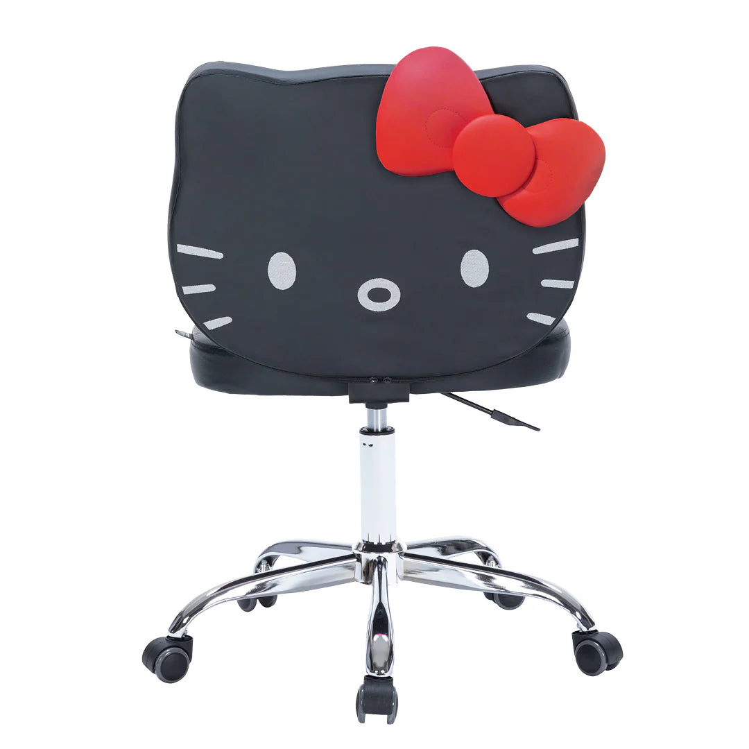 Hello Kitty® Faux Leather Swivel Vanity Chair