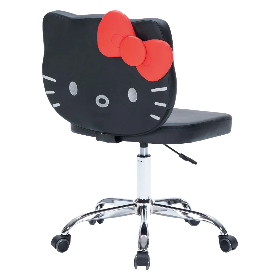 Hello Kitty® Faux Leather Swivel Vanity Chair