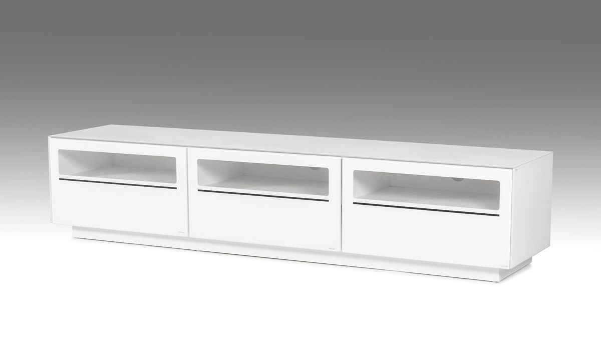 Modrest Landon Contemporary White TV Stand