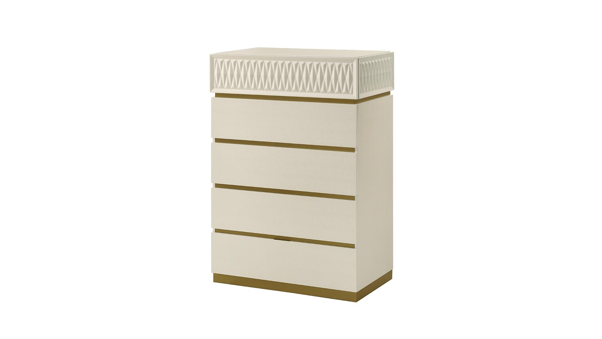 Stanley Bedroom Set in Champagne
