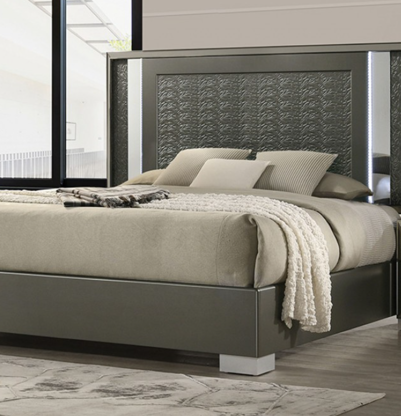 Leyland 4 Pc Queen Bedroom Set | FM7252DG-Q-4PC