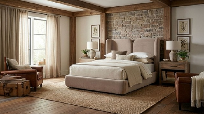 Trevers- Queen Bed