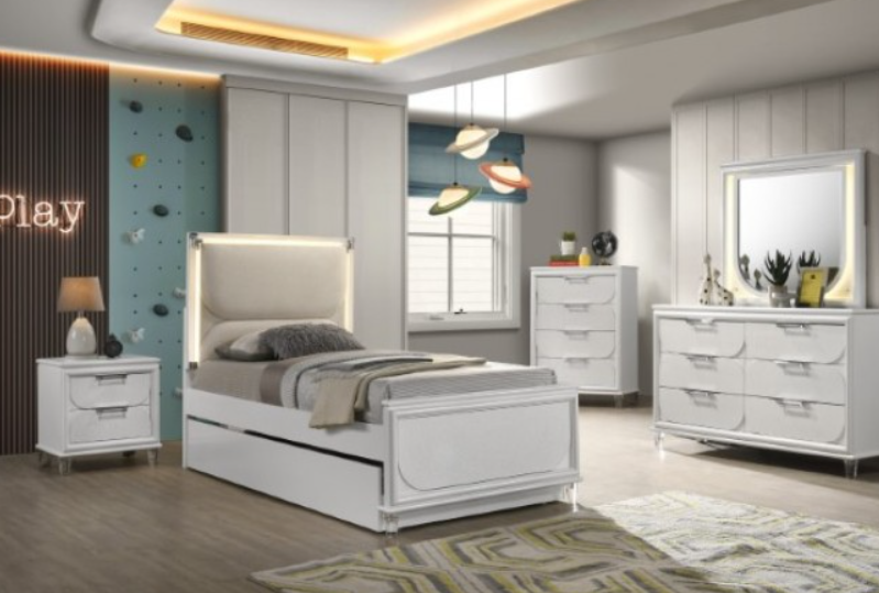 Lareina- 4 Pc Twin Bedroom Set