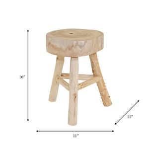 MARCWELL IVORY STOOL 16 (IN)