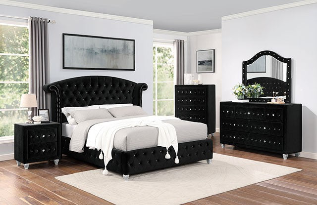 ZOHAR- queen bed frame CM7130BK