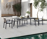 Renava Cuba - Outdoor Concrete Dining Table Set