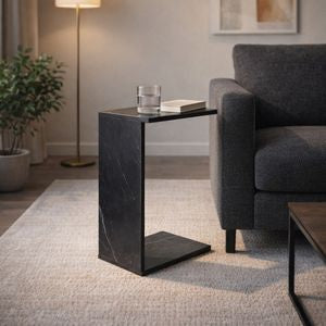 CLINTONRIDGE BLACK TABLE 26 (IN)