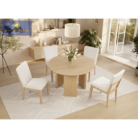 DT256 Round Dining Set - 5 pc set