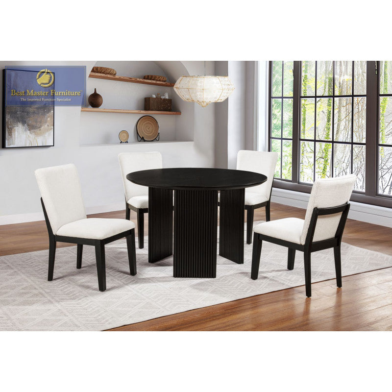 DT256 Round Dining Set - 5 pc set