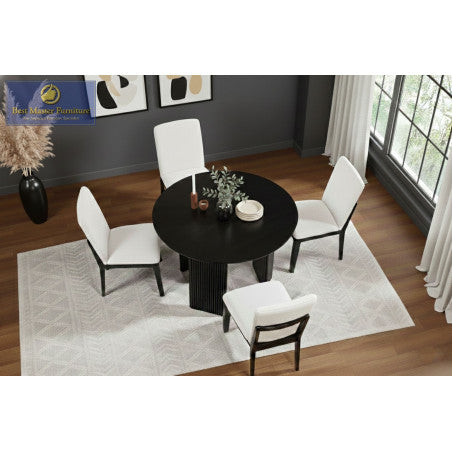 DT256 Round Dining Set - 5 pc set