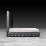 Elegant Cr Black Modern Bed (20% off)