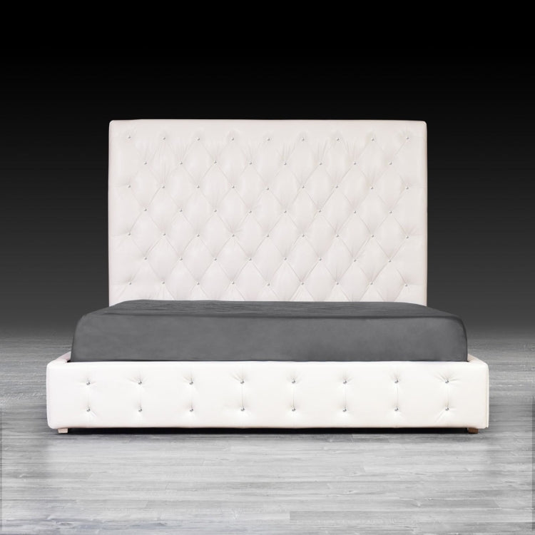 Elegant Cr Oyster Modern Bed (20% off)