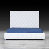 Elegant Cr White Modern Bed (20% off)