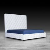 Elegant Cr White Modern Bed (20% off)