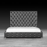 Elegant Gray Modern Bed (20%off)