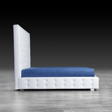 Elegant White Modern Bed (20%off)