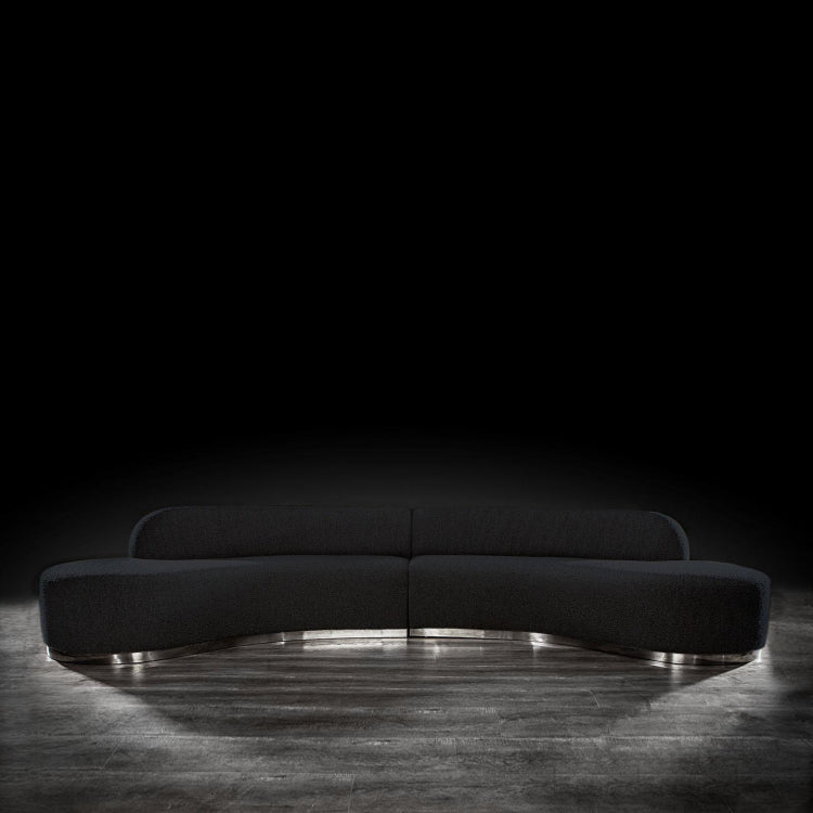 Luca Sectional | Black (20%off)