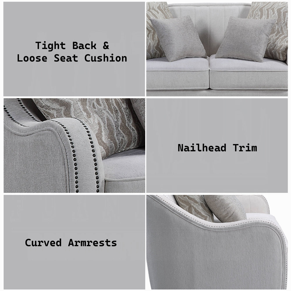 Mahler Loveseat W/4 Pillows