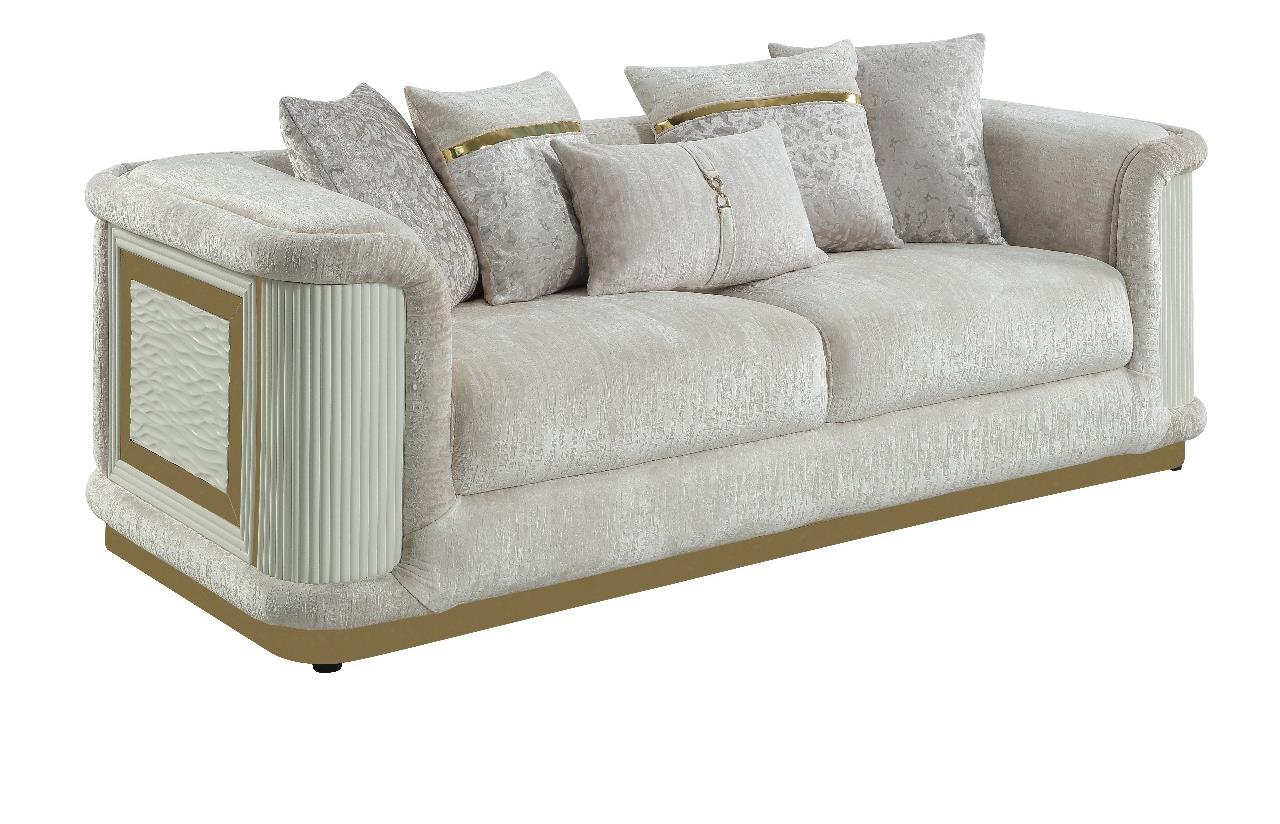 Bona 2 Pc Living Room Set Beige