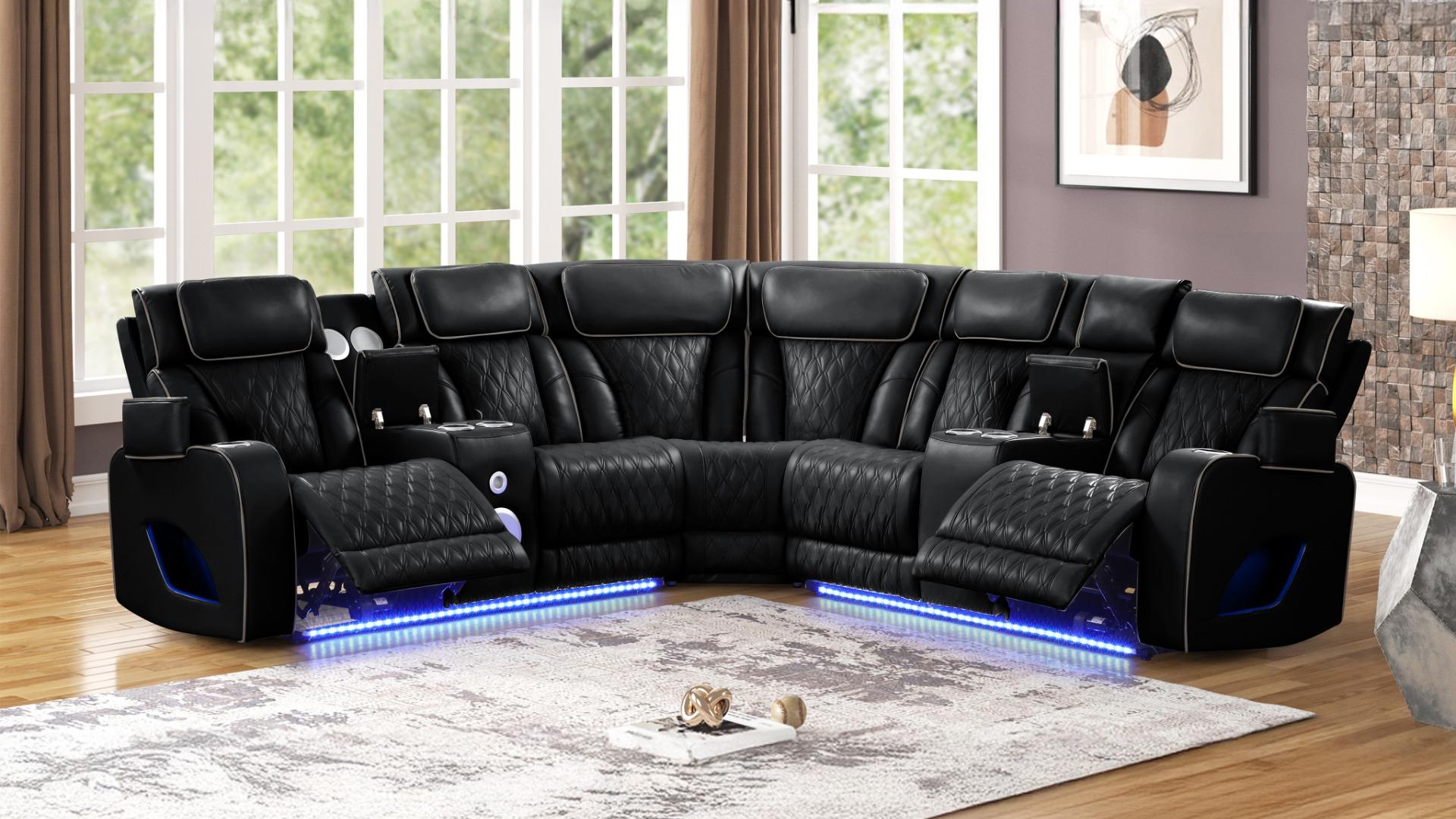 Fortuner Sectional in Ice