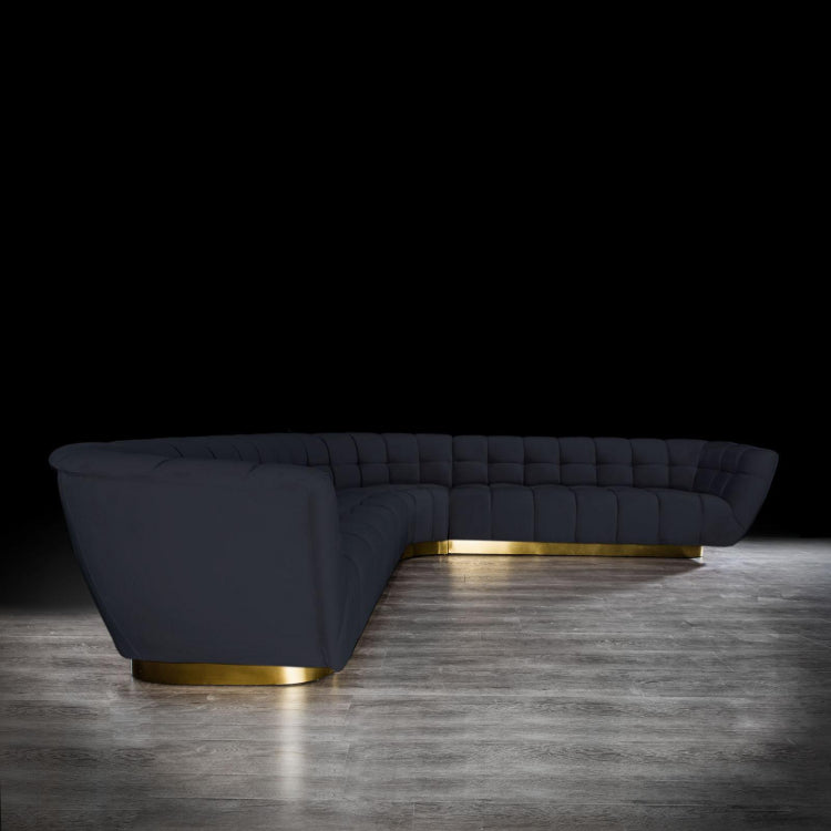 Vera Modular Sectional Gold | Black (20%off)