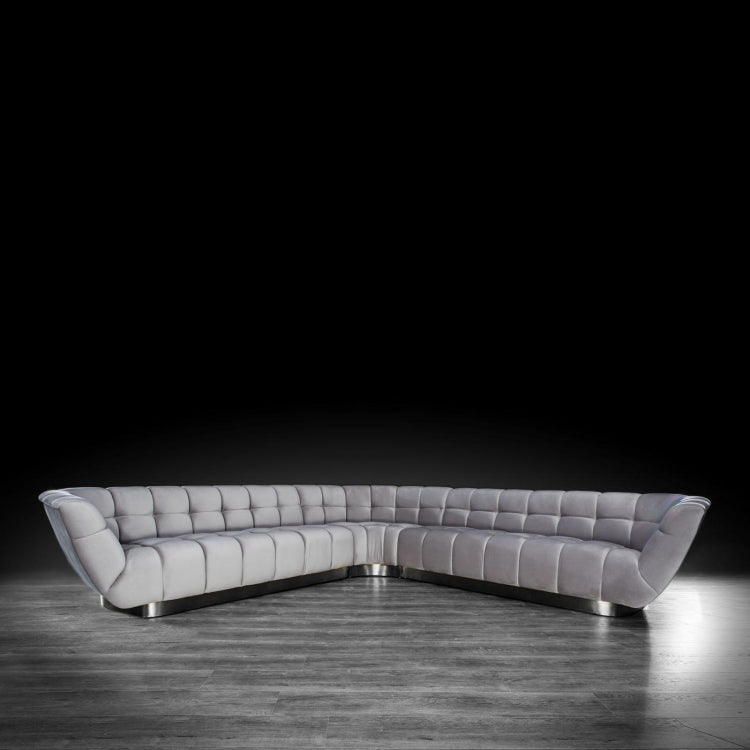 Vera Modular Sectional Silver | Light Gray (20% off)