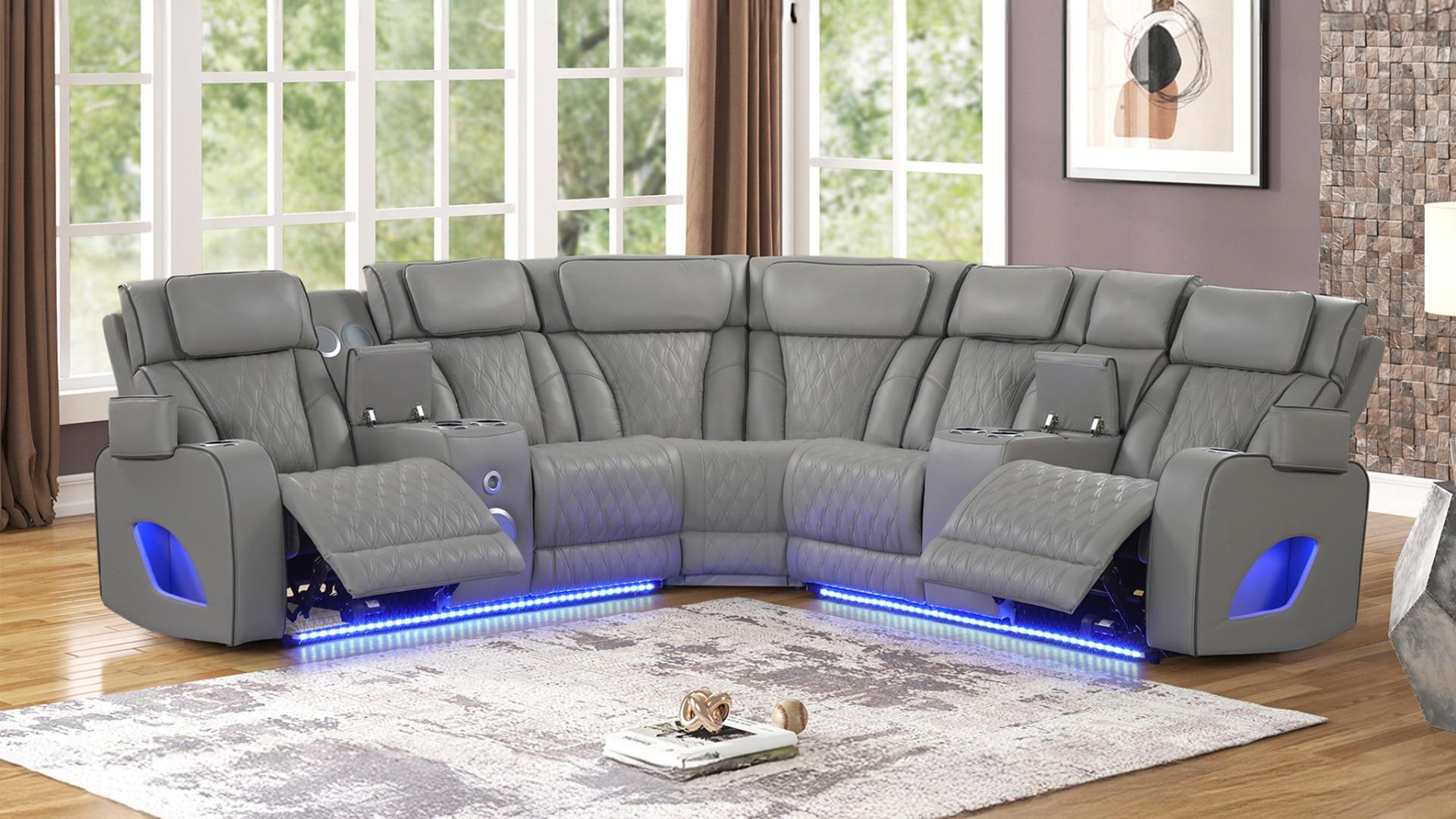 Fortuner Sectional in Ice